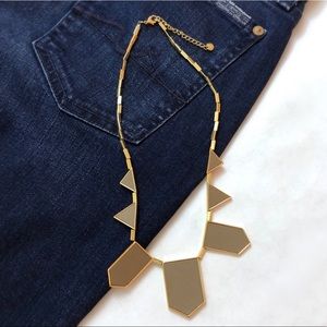 House of Harlow 1960 Gray Station Necklace